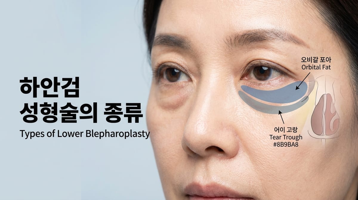 성형수술 용어 바르게 알기 - 하안검 성형술