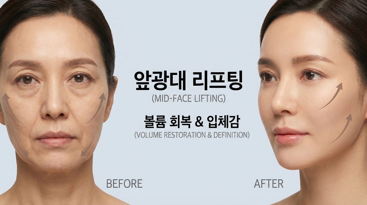 앞광대 리프팅이 왜 필요할까?